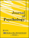 JOURNAL OF PSYCHOLOGY封面